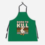 Cute Ironic Duck-Unisex-Kitchen-Apron-Studio Mootant