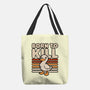 Cute Ironic Duck-None-Basic Tote-Bag-Studio Mootant