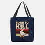 Cute Ironic Duck-None-Basic Tote-Bag-Studio Mootant