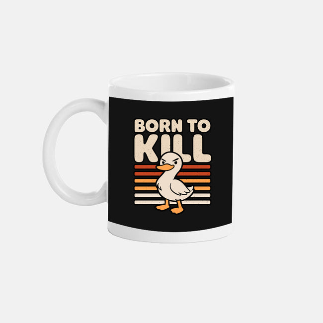 Cute Ironic Duck-None-Mug-Drinkware-Studio Mootant