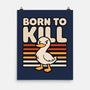 Cute Ironic Duck-None-Matte-Poster-Studio Mootant