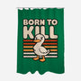 Cute Ironic Duck-None-Polyester-Shower Curtain-Studio Mootant