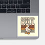 Cute Ironic Duck-None-Glossy-Sticker-Studio Mootant