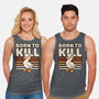 Cute Ironic Duck-Unisex-Basic-Tank-Studio Mootant