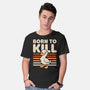 Cute Ironic Duck-Mens-Basic-Tee-Studio Mootant