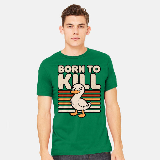 Cute Ironic Duck-Mens-Heavyweight-Tee-Studio Mootant