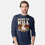 Cute Ironic Duck-Mens-Long Sleeved-Tee-Studio Mootant