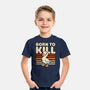 Cute Ironic Duck-Youth-Basic-Tee-Studio Mootant