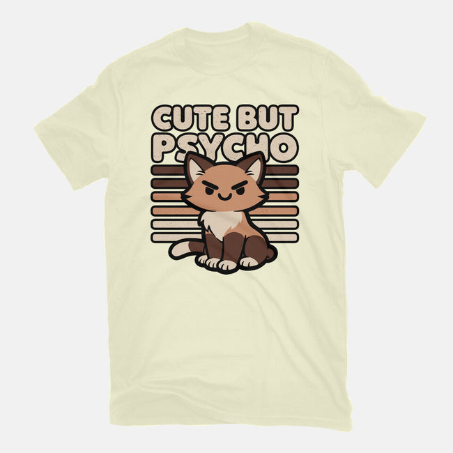 Cute Ironic Cat-Mens-Basic-Tee-Studio Mootant