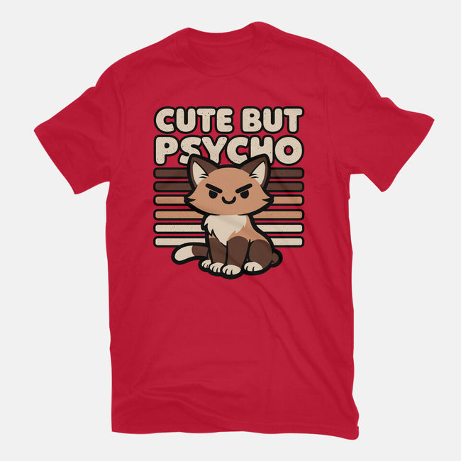 Cute Ironic Cat-Mens-Basic-Tee-Studio Mootant