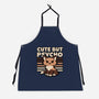Cute Ironic Cat-Unisex-Kitchen-Apron-Studio Mootant