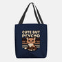 Cute Ironic Cat-None-Basic Tote-Bag-Studio Mootant