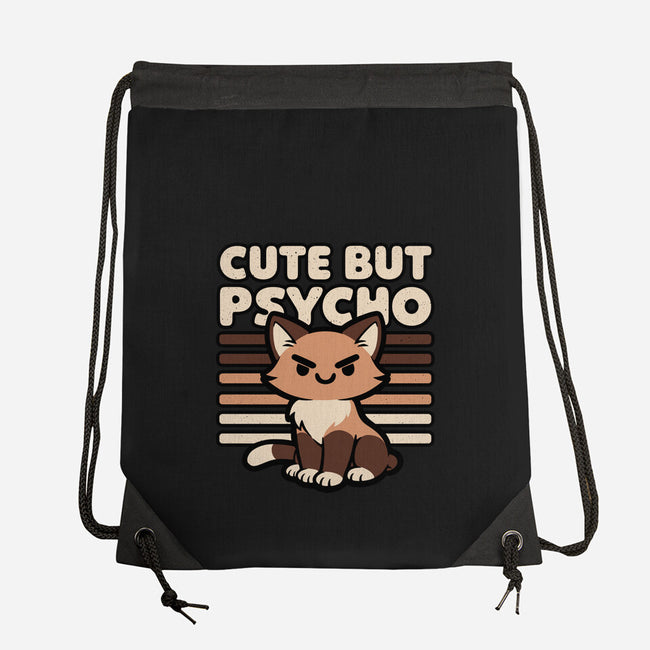 Cute Ironic Cat-None-Drawstring-Bag-Studio Mootant