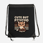 Cute Ironic Cat-None-Drawstring-Bag-Studio Mootant