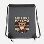 Cute Ironic Cat-None-Drawstring-Bag-Studio Mootant