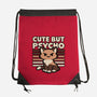 Cute Ironic Cat-None-Drawstring-Bag-Studio Mootant