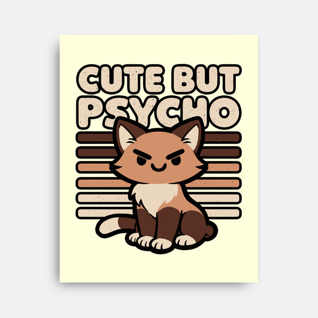 Cute Ironic Cat-None-Stretched-Canvas-Studio Mootant
