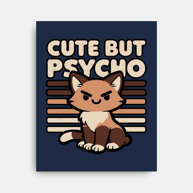 Cute Ironic Cat-None-Stretched-Canvas-Studio Mootant