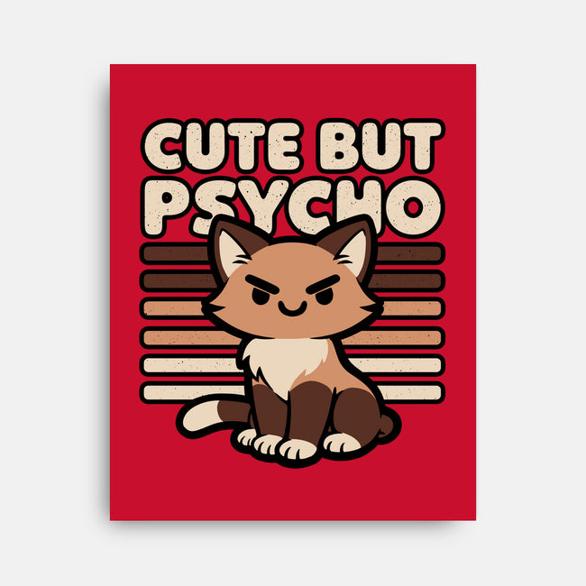Cute Ironic Cat-None-Stretched-Canvas-Studio Mootant