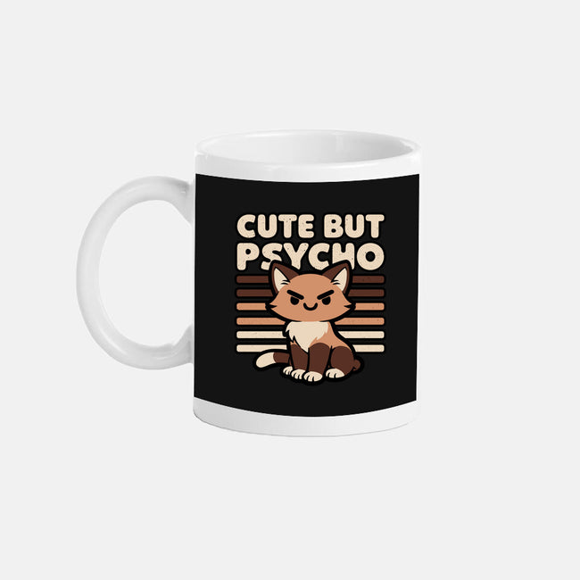 Cute Ironic Cat-None-Mug-Drinkware-Studio Mootant