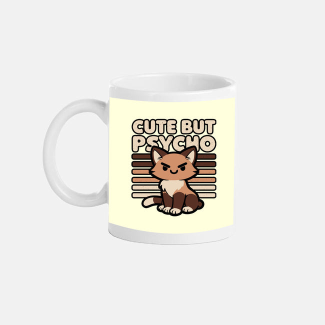 Cute Ironic Cat-None-Mug-Drinkware-Studio Mootant