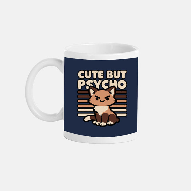 Cute Ironic Cat-None-Mug-Drinkware-Studio Mootant
