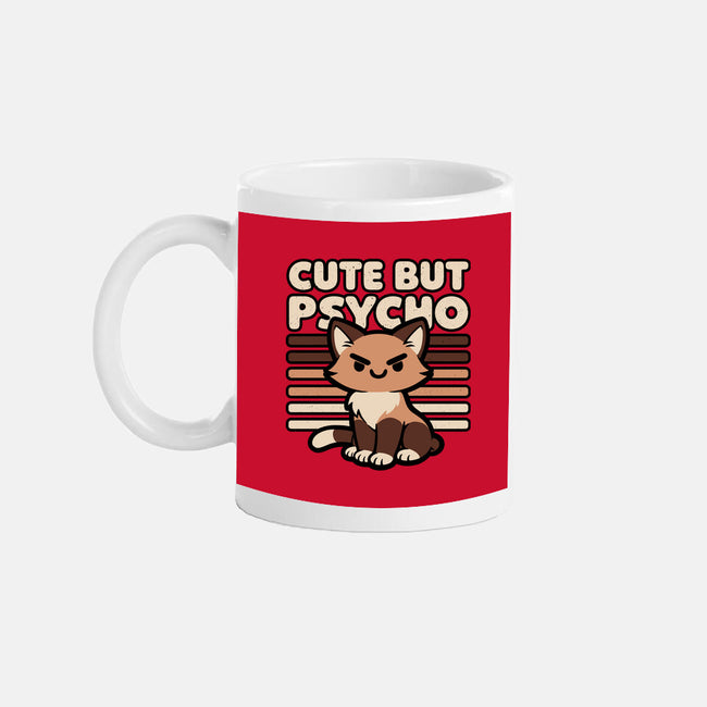 Cute Ironic Cat-None-Mug-Drinkware-Studio Mootant
