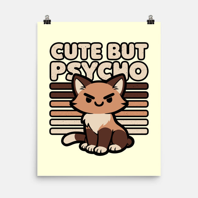 Cute Ironic Cat-None-Matte-Poster-Studio Mootant