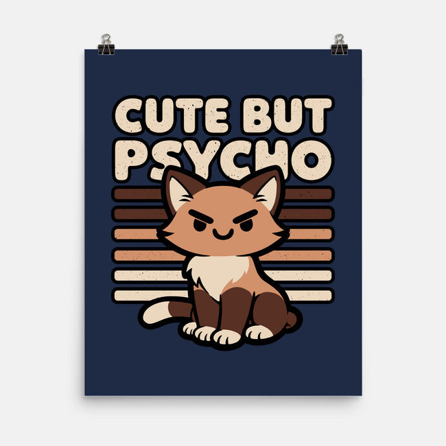 Cute Ironic Cat-None-Matte-Poster-Studio Mootant