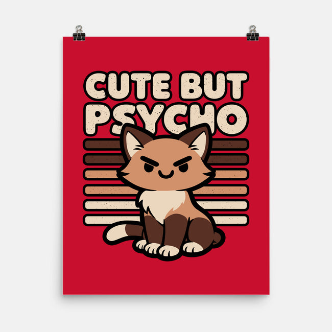 Cute Ironic Cat-None-Matte-Poster-Studio Mootant