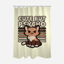 Cute Ironic Cat-None-Polyester-Shower Curtain-Studio Mootant