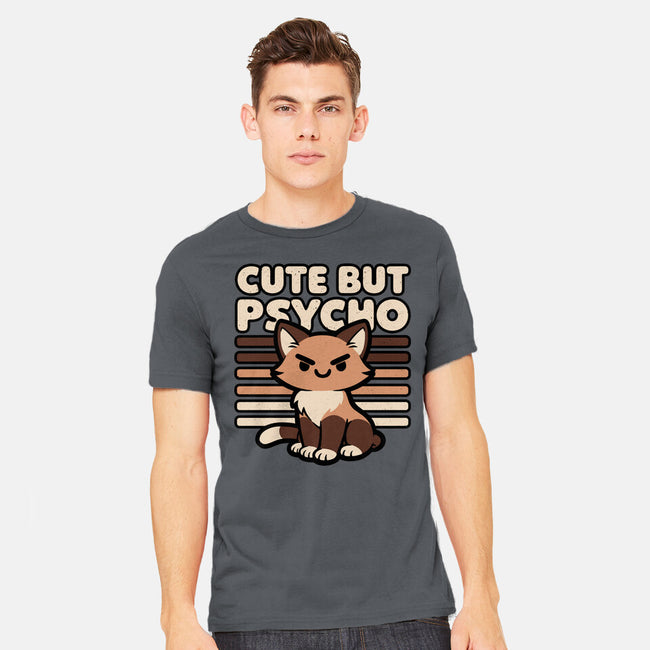 Cute Ironic Cat-Mens-Heavyweight-Tee-Studio Mootant