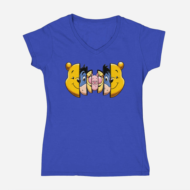 Poohtryoshka-Womens-V-Neck-Tee-Barbadifuoco