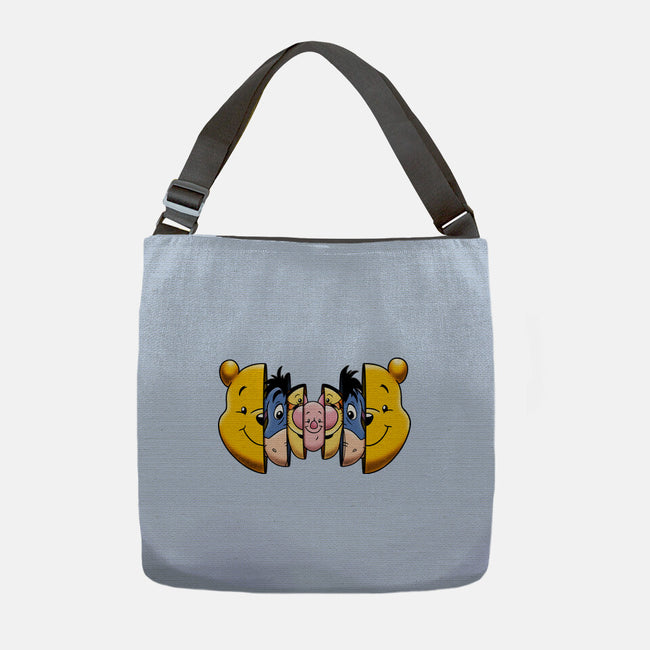 Poohtryoshka-None-Adjustable Tote-Bag-Barbadifuoco