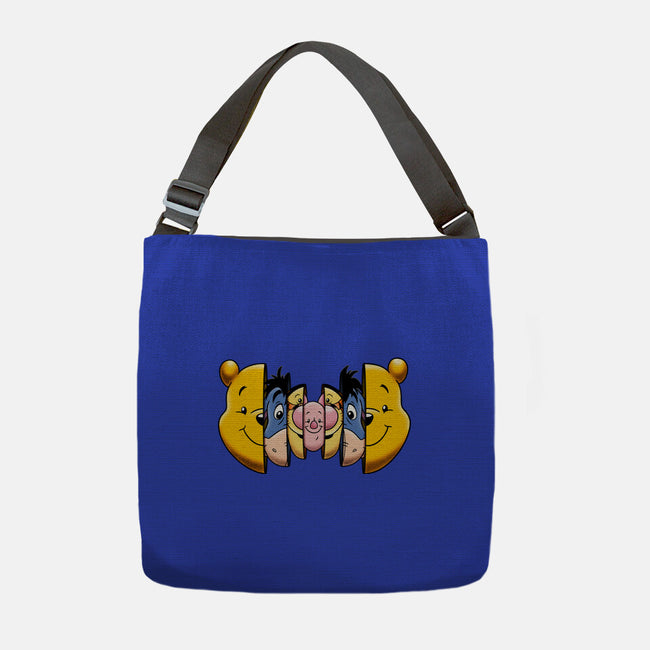 Poohtryoshka-None-Adjustable Tote-Bag-Barbadifuoco