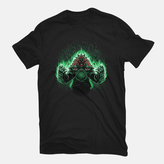 Triforce Tyrant Aura-Mens-Basic-Tee-Astrobot Invention