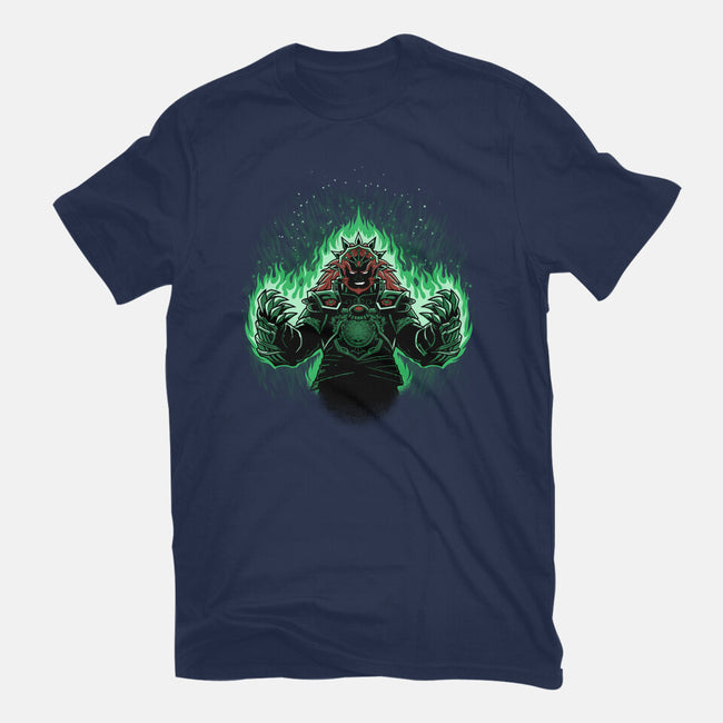 Triforce Tyrant Aura-Mens-Basic-Tee-Astrobot Invention