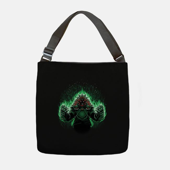 Triforce Tyrant Aura-None-Adjustable Tote-Bag-Astrobot Invention