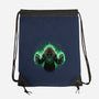 Triforce Tyrant Aura-None-Drawstring-Bag-Astrobot Invention
