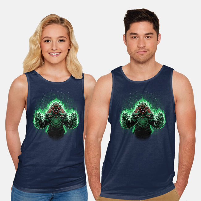 Triforce Tyrant Aura-Unisex-Basic-Tank-Astrobot Invention