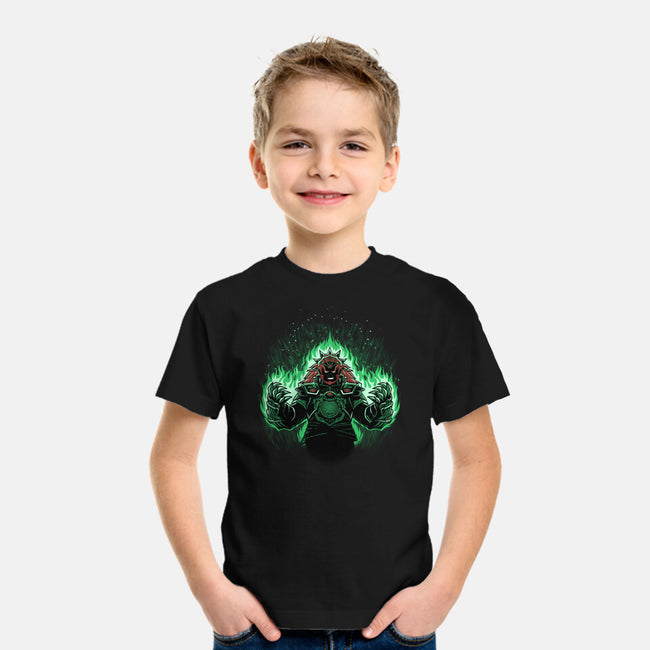 Triforce Tyrant Aura-Youth-Basic-Tee-Astrobot Invention