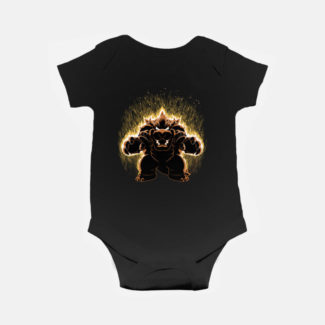 Koopa Overlord Aura-Baby-Basic-Onesie-Astrobot Invention