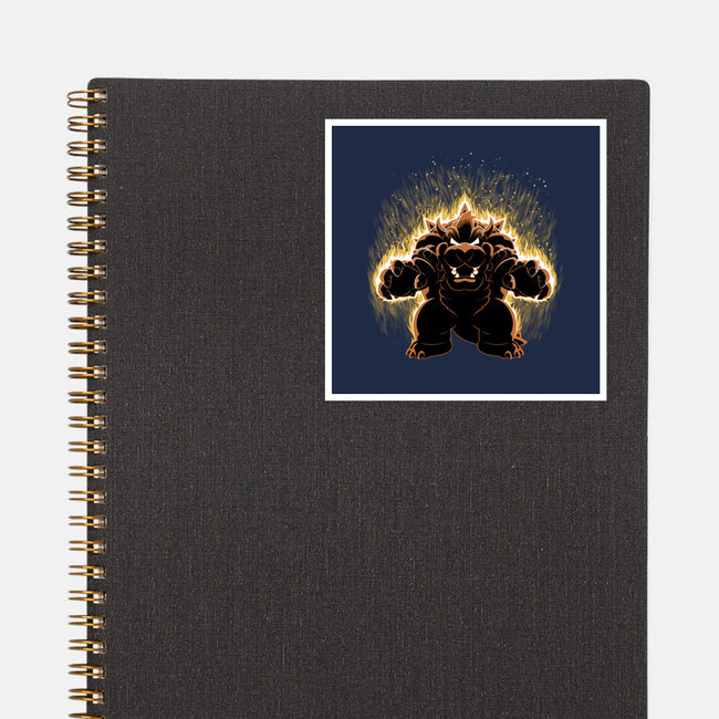 Koopa Overlord Aura-None-Glossy-Sticker-Astrobot Invention