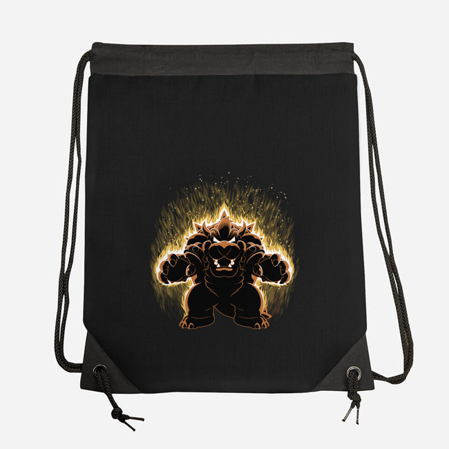 Koopa Overlord Aura-None-Drawstring-Bag-Astrobot Invention
