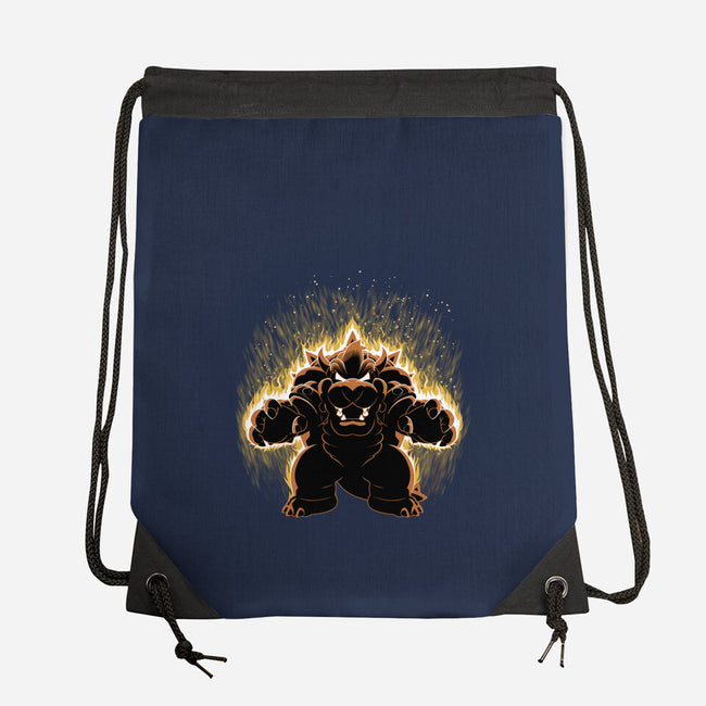 Koopa Overlord Aura-None-Drawstring-Bag-Astrobot Invention