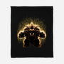 Koopa Overlord Aura-None-Fleece-Blanket-Astrobot Invention
