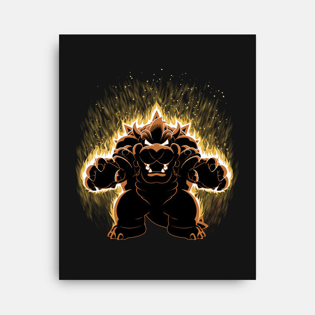 Koopa Overlord Aura-None-Stretched-Canvas-Astrobot Invention