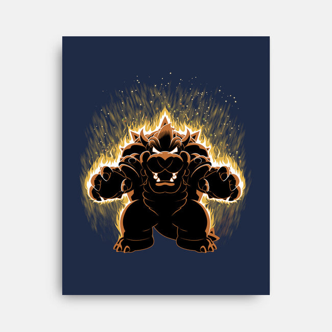 Koopa Overlord Aura-None-Stretched-Canvas-Astrobot Invention
