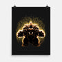Koopa Overlord Aura-None-Matte-Poster-Astrobot Invention