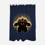 Koopa Overlord Aura-None-Polyester-Shower Curtain-Astrobot Invention
